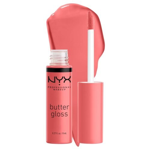 NYX PROFESSIONAL MAKEUP Butter Gloss, Non-Sticky Lip Gloss – Creme Brulee (Natural)
