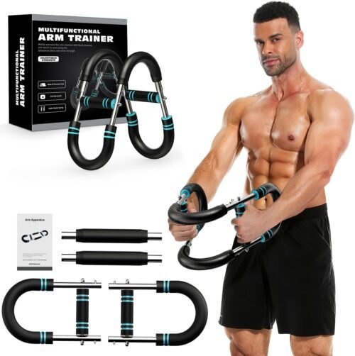 Twister Arm Trainer, Adjustable Chest Workout Equipment for Men & Women, Home Gym Strength Trainer, Muscle Builder & Strength Training for Arms, Chest